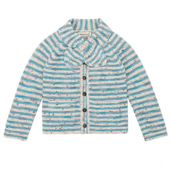 Misha & Puff Scout Stripe Cardigan - Picture 1 of 6